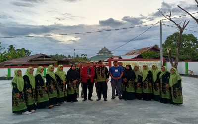 KUNJUNGAN KABID MADRASAH KANWIL PROV. SULAWESI TENGAH DI DAMPINGI KASI PENDIS KEMENAG BANGGAI